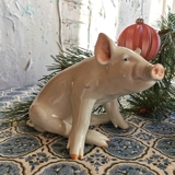 Schwein, Royal Copenhagen Figur Nr. 414