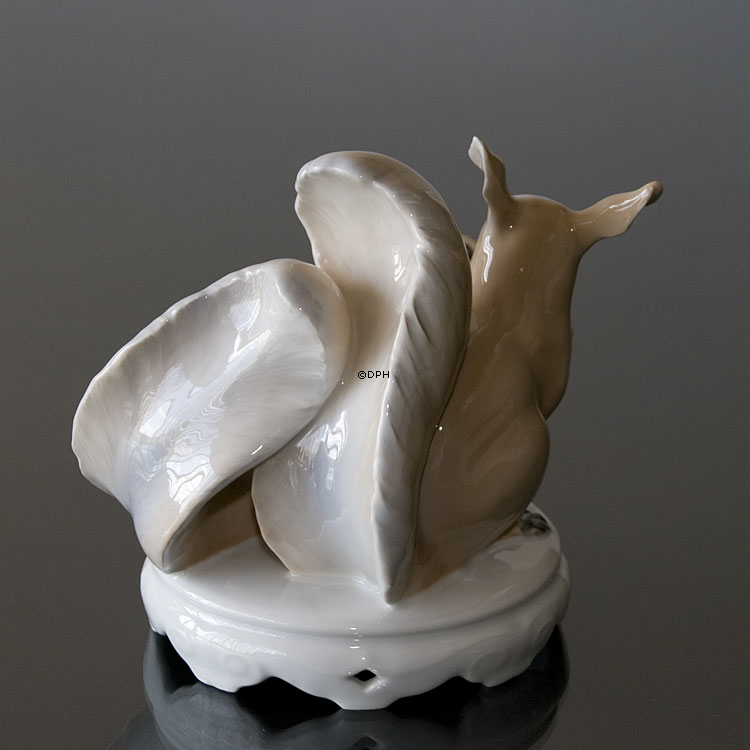 Paar Eichhörnchen, Royal Copenhagen Figur Nr. 416