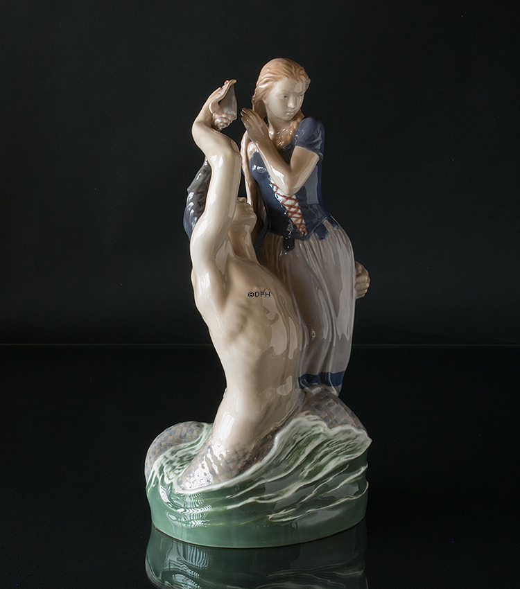 Agnete und der Meerman, Royal Copenhagen Figur Nr. 4187