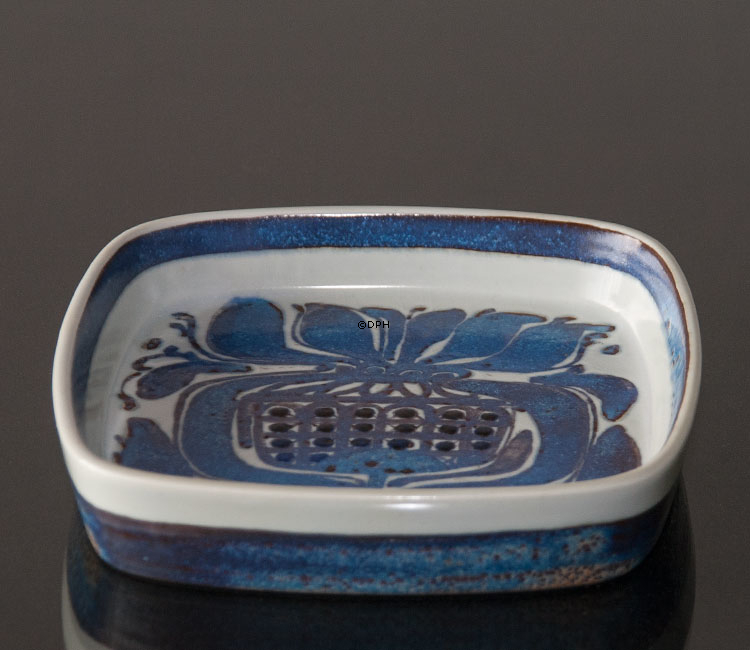 Fayenceschüssel, blaue Dekoration, Royal Copenhagen Nr. 429-2883