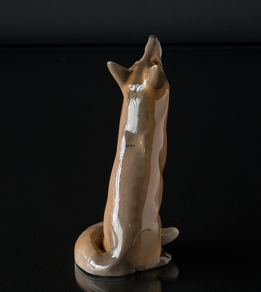 Großer Fuchs, Royal Copenhagen Figur Nr. 437