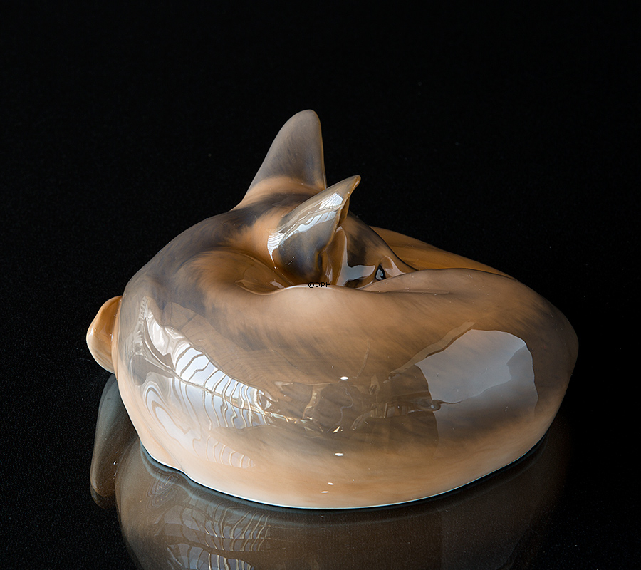 Fuchs, Royal Copenhagen Figur Nr. 438