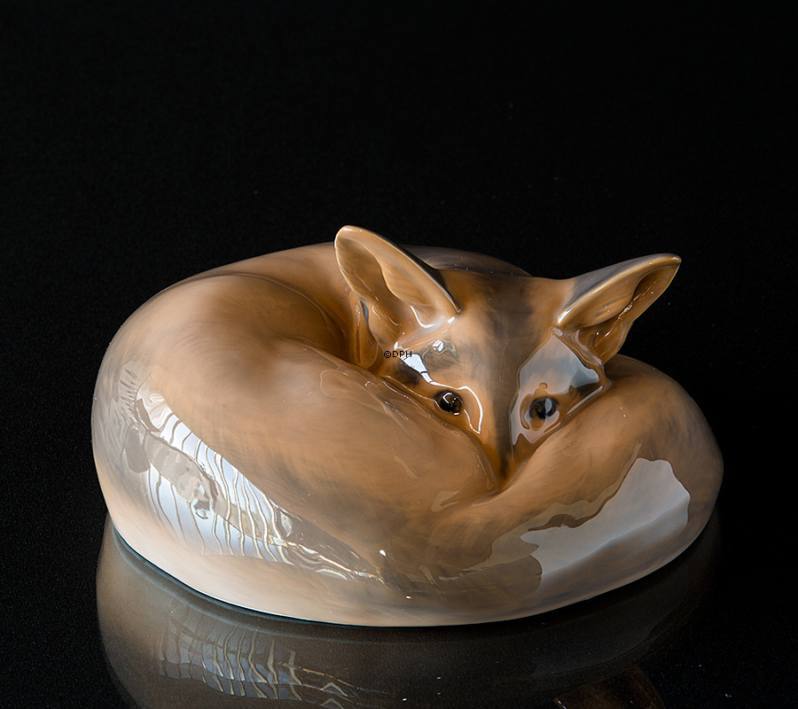Fuchs, Royal Copenhagen Figur Nr. 438