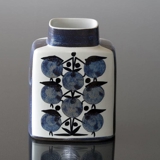 Fayencevase, signiert SH, Royal Copenhagen Nr. 441-3121