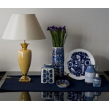 Fayencevase, signiert SH, Royal Copenhagen Nr. 441-3121