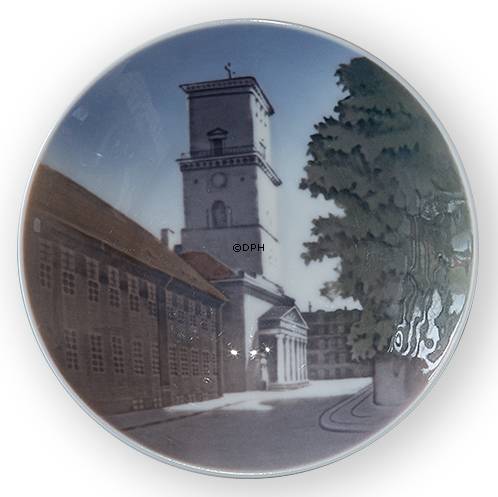 Schale mit Kirche in Kopenhagen, Royal Copenhagen Nr. 4457