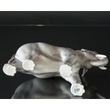 Elefant, stehend, Royal Copenhagen Figur Nr. 447 (1894-1922)