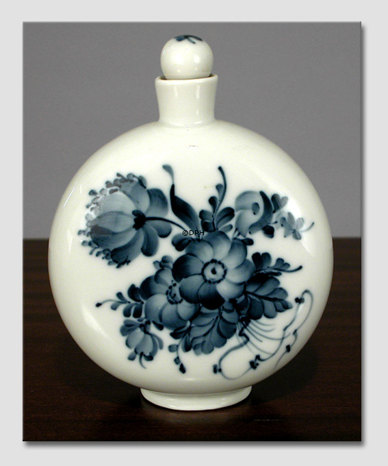 Deckelglas mit Blauer Blume, Royal Copenhagen Nr. 45-4008