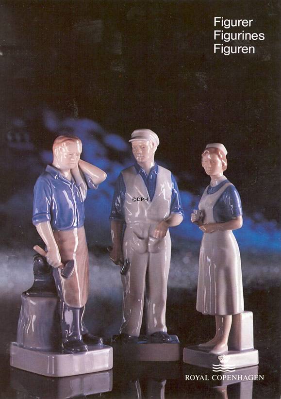 Krankenschwester, Royal Copenhagen Figur Nr. 156 oder 4507