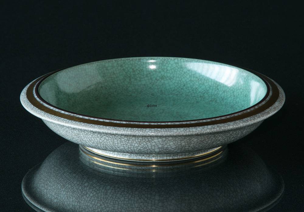 Grüne Schale, Craquele. 6, Royal Copenhagen Nr. 451-2559