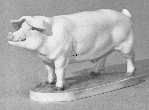 Eber, Royal Copenhagen Figur Nr. 4558