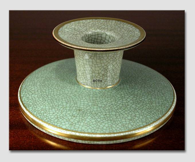 Leuchter grün Craquele, Royal Copenhagen Nr. 457-3335