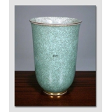 Grüne Craquele Vase, Royal Copenhagen Nr. 457-3712