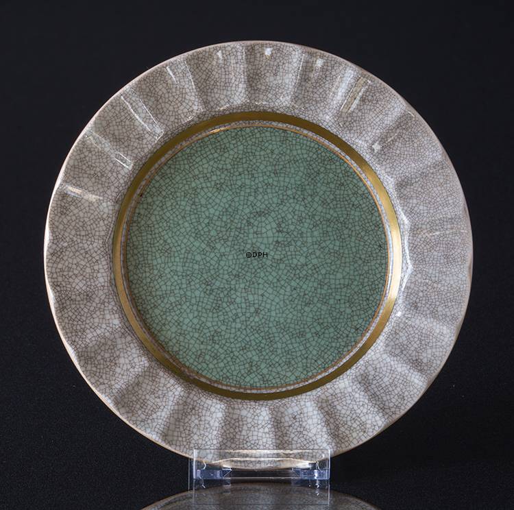 Grüne Schale Craquele, Royal Copenhagen Nr. 457-4022