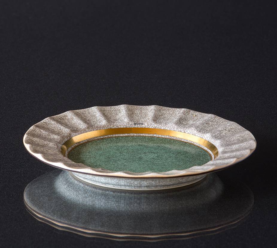 Grüne Schale Craquele, Royal Copenhagen Nr. 457-4022