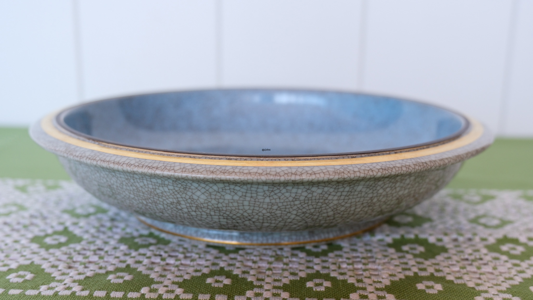 Grau Schale Craquele, Royal Copenhagen Nr. 458-3606