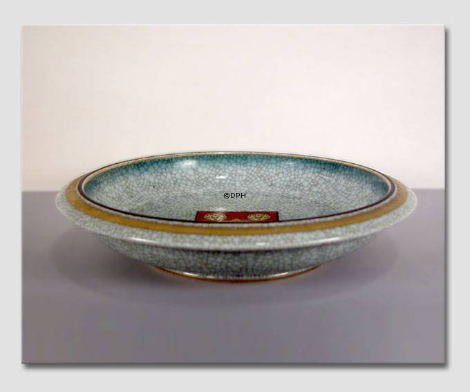 Schüssel mit Stadtwappen craquele, Royal Copenhagen Nr. 459-2559