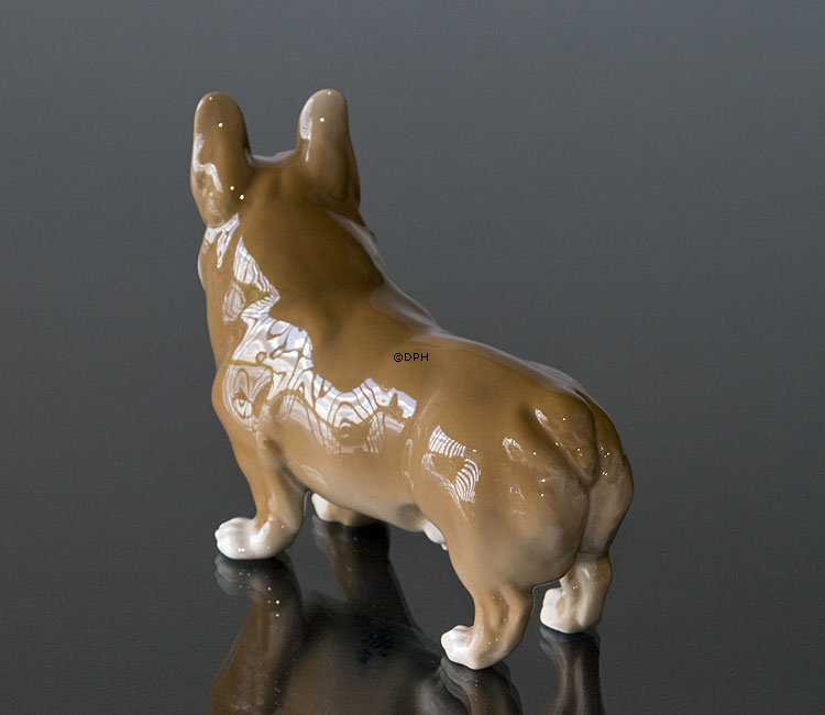 Welsh Corgi, Royal Copenhagen Hundefigur Nr. 4593