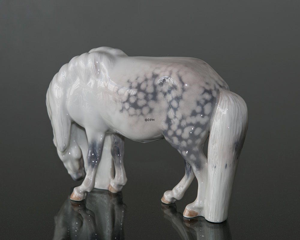 Shetlandpony, Royal Copenhagen Pferd Figur Nr. 4609