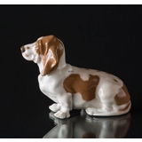 Basset Hound, Royal Copenhagen Hundefigur Nr. 4616