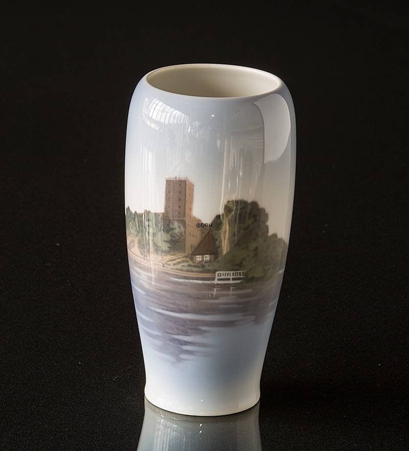 Vase mit Koldinghus, Royal Copenhagen Nr. 4644