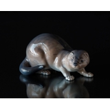Nerz, braun, Royal Copenhagen Figur Nr. 4654