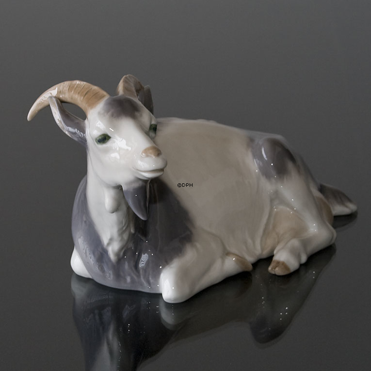 Ziege, Royal Copenhagen Figur Nr. 466