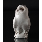 Weiße Schneeeule, Royal Copenhagen Vogelfigur Nr. 467