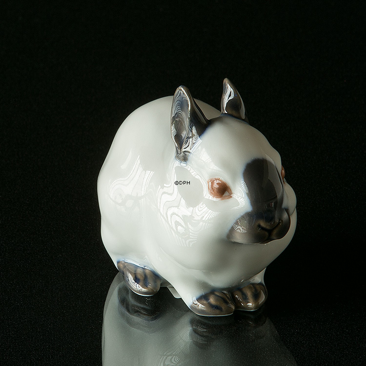 Kaninchen, Royal Copenhagen Figur Nr. 4705