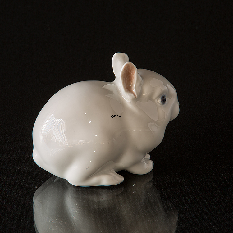 Kaninchen, Royal Copenhagen Figur Nr. 4705