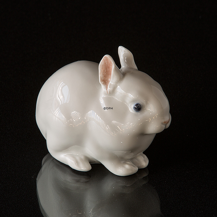 Kaninchen, Royal Copenhagen Figur Nr. 4705