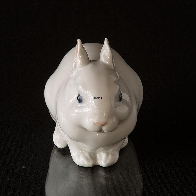 Kaninchen, Royal Copenhagen Figur Nr. 4705