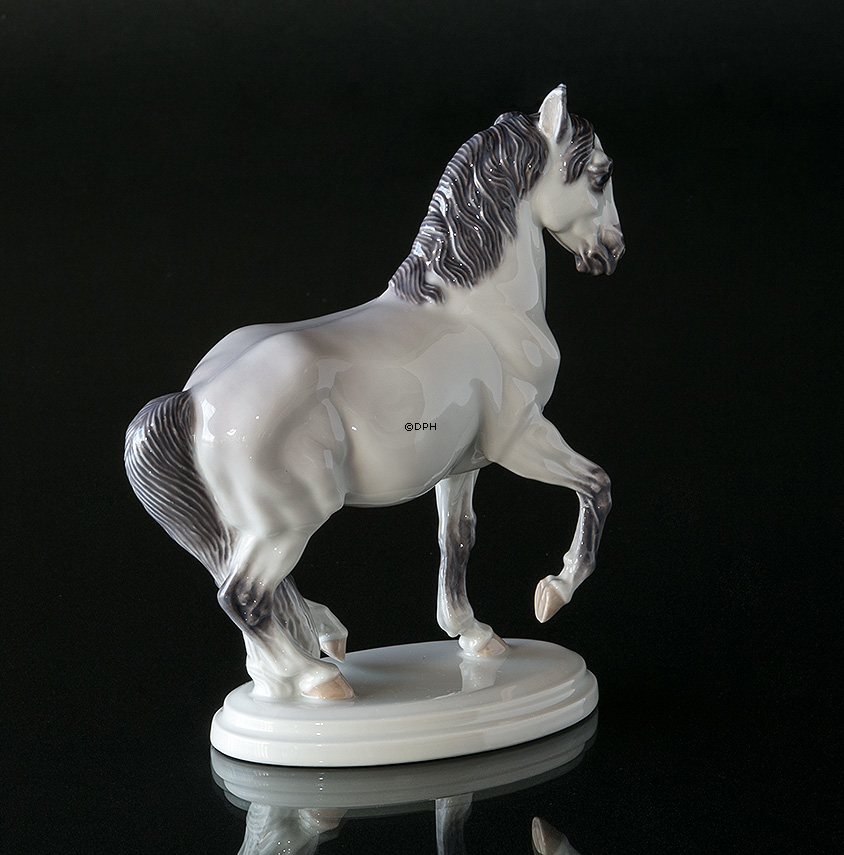 Lippizzaner Pferd, Royal Copenhagen Pferd Figur Nr. 4752