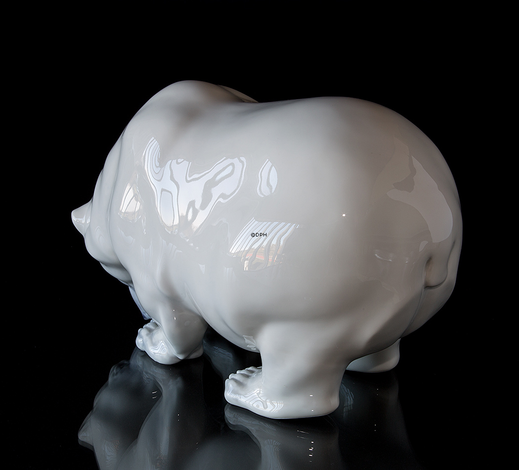 Eisbär, Royal Copenhagen Figur Nr. 4753