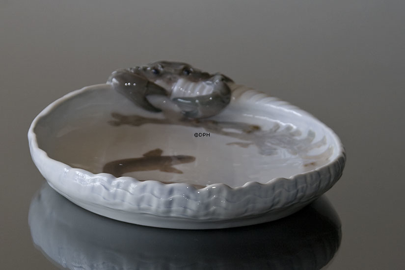 Schale mit Krabbe Royal Copenhagen Nr. 483