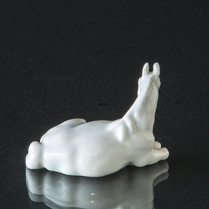 kleines weißes Pferd, Royal Copenhagen Figur Nr. 4882