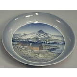 Schale mit Haus in Grönland, Royal Copenhagen Nr. 4939