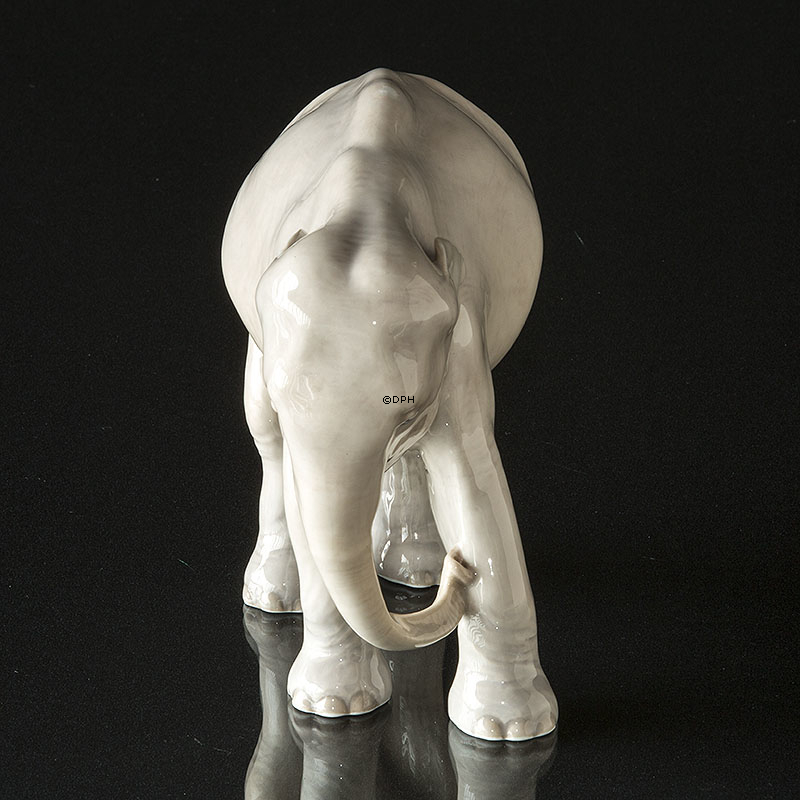 Elefant, stehend, Royal Copenhagen Figur Nr. 501 (1894-1922)