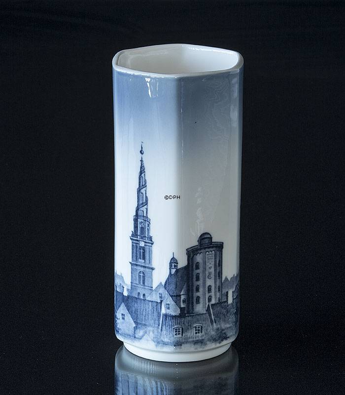 Vase mit den Turmen von Kopenhagen, Royal Copenhagen Nr. 5080