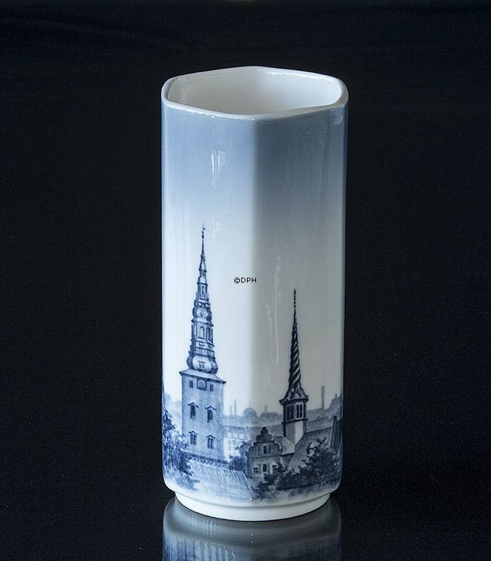 Vase mit den Turmen von Kopenhagen, Royal Copenhagen Nr. 5080