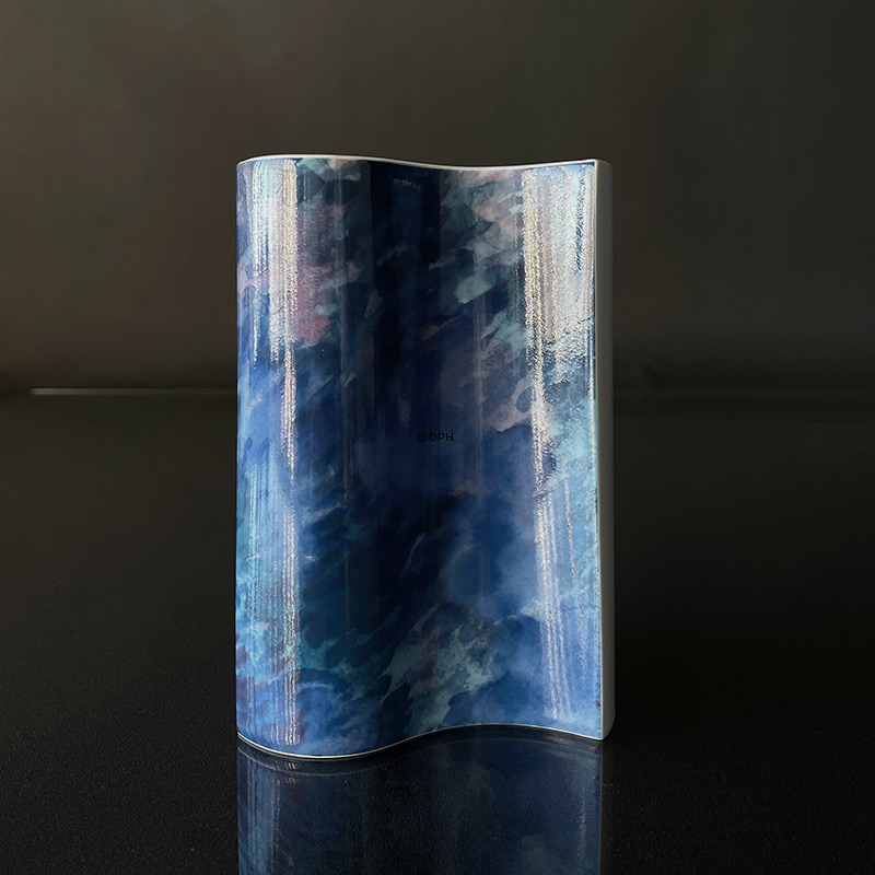 Royal Copenhagen Vase Ocean Nr. 513-213-5821 Modern, Grethe Meyer Design
