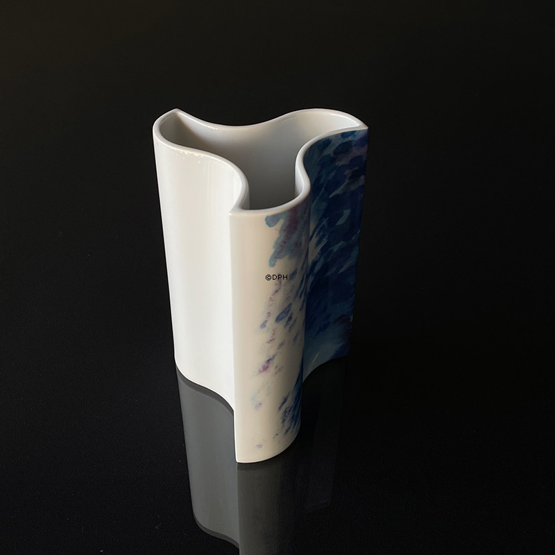 Royal Copenhagen Vase Ocean Nr. 513-213-5821 Modern, Grethe Meyer Design