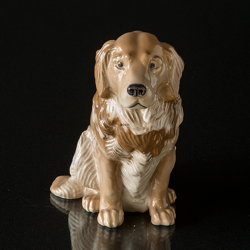 Golden Retriever, Royal Copenhagen Hundefigur Nr. 5136