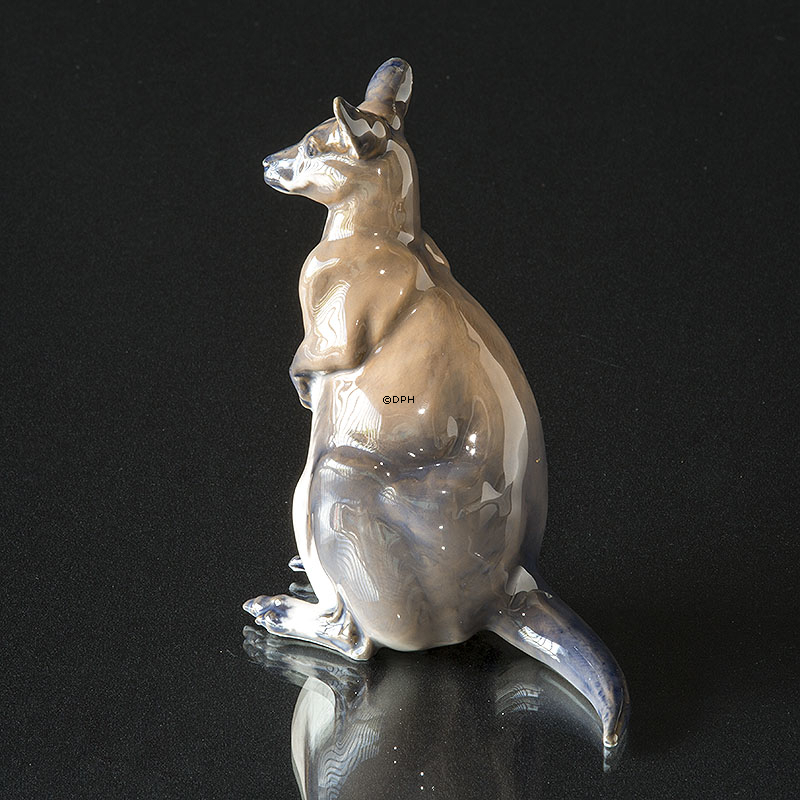 Känguru, Royal Copenhagen Figur Nr. 5154