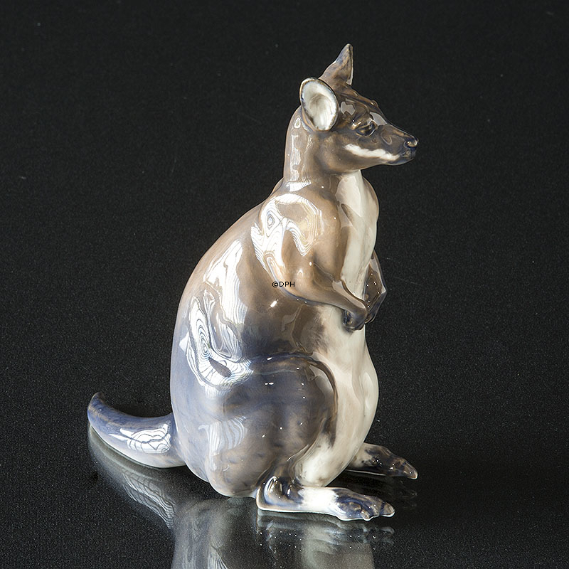 Känguru, Royal Copenhagen Figur Nr. 5154