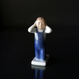 Nichts hören, Royal Copenhagen Kinderfigur Nr. 5461