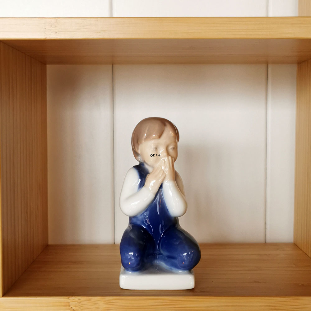 Nichts sagen, Royal Copenhagen Kinderfigur Nr. 5462