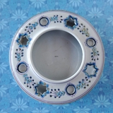 Fayence Adventsleuchter, Aluminia / Royal Copenhagen Nr. 556-3359