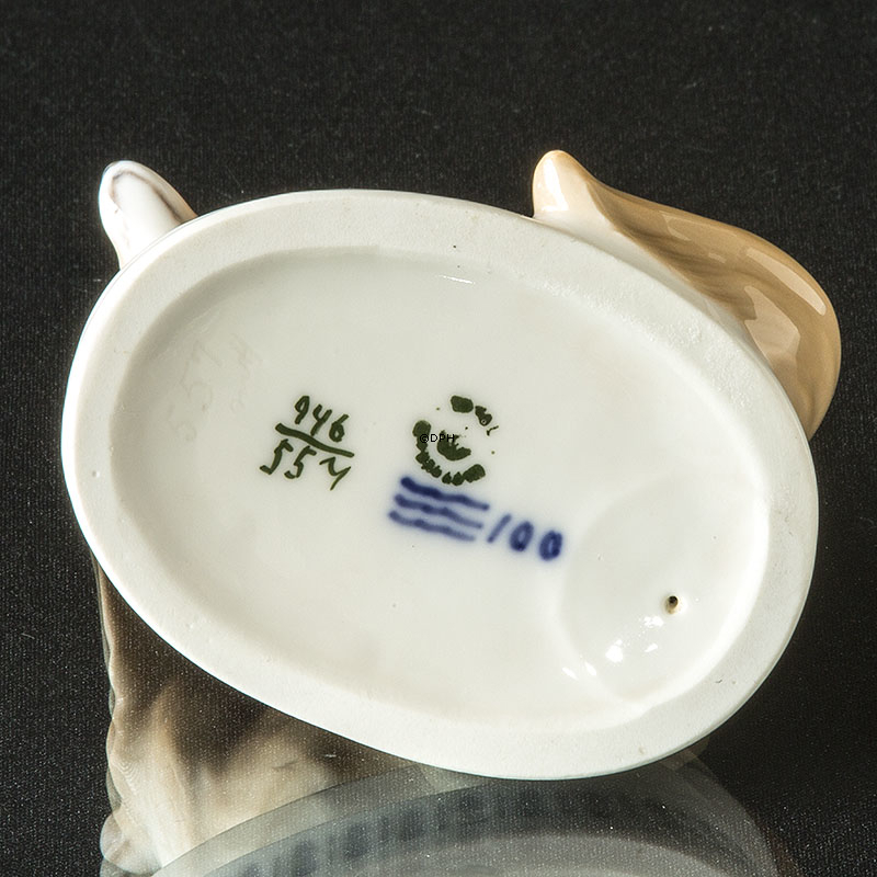 Fuchs, Royal Copenhagen Figur Nr. 557, (1894-1922)