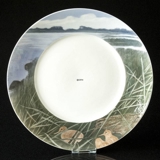 Teller Jugendstil, Landschaft, Royal Copenhagen Nr. 585 (1889-1992)